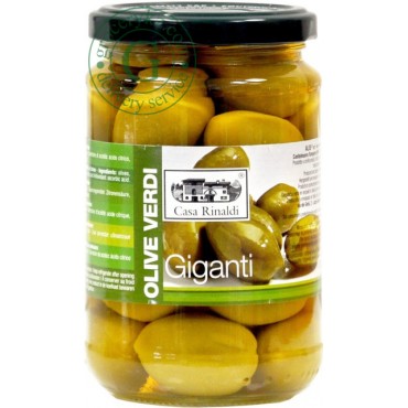 Green olive Gigante 310 gm Green olive Gigante ...